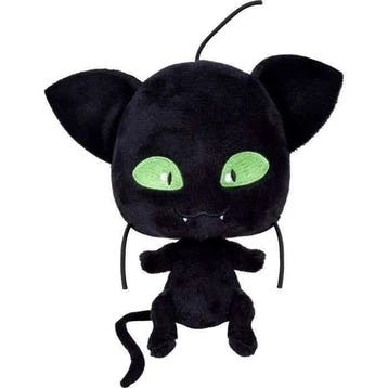 BANDAI Miraculous Ladybug - Knuffel 15 cm: Plagg (pluche), Kinderen en Baby's, Verzenden, Nieuw