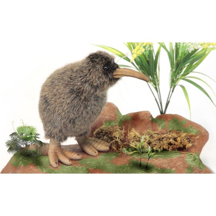 Hansa pluche kiwi knuffel 28 cm - Knuffel vogels, Kinderen en Baby's, Speelgoed | Knuffels en Pluche, Ophalen of Verzenden