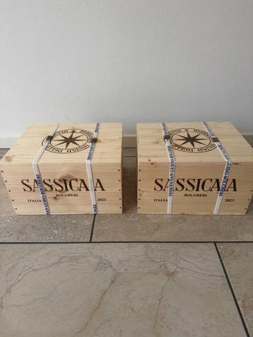 2023 Tenuta San Guido, Sassicaia - Bolgheri DOC - 12 Flessen, Nieuw