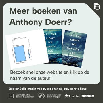 Als je het licht niet kunt zien 9789044370409 Anthony Doerr, Boeken, Verzenden, Gelezen, Anthony Doerr