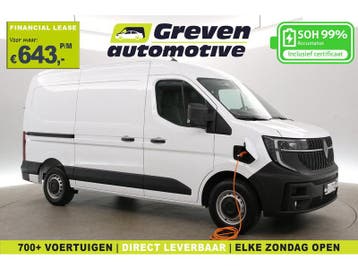 Renault Master E-Tech 3.5t Long Range 87 kWh L2H2 | NIEUW, Automaat, Renault, Wit, Elektrisch