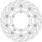 KTM 690 SMC MOTO MASTER  Remschijf voor 112226 Flame, Ophalen of Verzenden, Nieuw