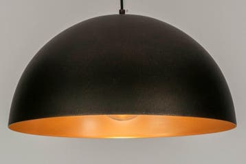 Rietveld Hanglampen - Bruin, Goud - Metaal, Verzenden, Nieuw