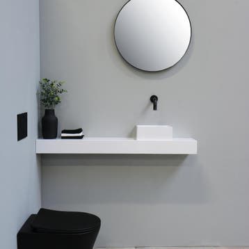 Fontein INK Easy Break Opbouw Waskom Polystone Rechthoek, Ophalen of Verzenden, Nieuw, Overige typen