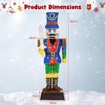 2dekans | Coast 3D Notenkraker Soldaat Kerstdecoratie 184 cm, Ophalen of Verzenden, Zo goed als nieuw