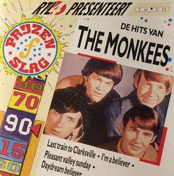 cd - The Monkees - De Hits van The Monkees, Verzenden, Zo goed als nieuw