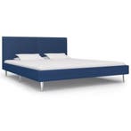 Gestoffeerd Bed 180x200 Blauw | Laatste Stuk!, Blauw, Klassiek, Tweepersoons, Ophalen of Verzenden