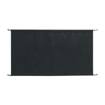 canvas afzetdoek | zwart | Inclusief bevestigingskit | 70..., Verzenden, Nieuw in verpakking