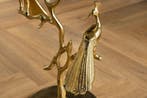 Ronde bijzettafel WILDLIFE PEACOCK 60cm goud Metalen Peacock, Huis en Inrichting, Ophalen of Verzenden, Nieuw