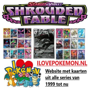 Pokemon Kaarten Trading Cards - Shrouded Fable, Ophalen of Verzenden, Zo goed als nieuw, Losse kaart, Foil