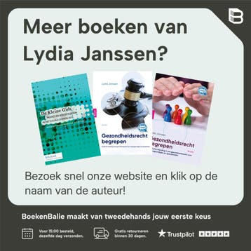 Gezondheidsrecht begrepen - Lydia Janssen 9789058757609, Verzenden, Gelezen, Lydia Janssen