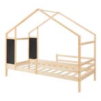 Kinderbed Lorenskog houten huisbed met valbescherming 200x90, Verzenden, Nieuw
