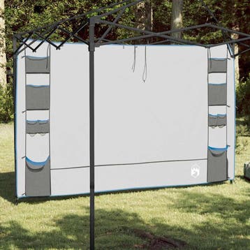 vidaXL Hangende Tentorganiser Grijs en Blauw 320 x 182 cm, Verzenden, Nieuw
