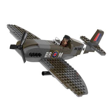 Sluban WWII Supermarine  Spitfire (Speelgoed, Overig), Ophalen of Verzenden, Nieuw