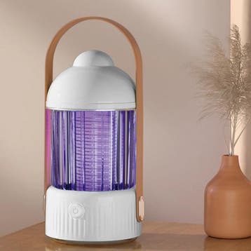 TIROSS UV-insectenlamp 2-in-1 met 36 leds, 2400 mAh accu...