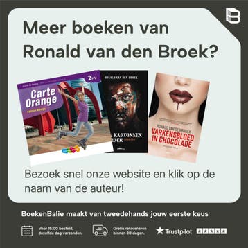 Varkensbloed in chocolade - Ronald van den Broek, Verzenden, Zo goed als nieuw, Ronald van den Broek