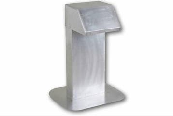 Dakdoorvoer | Aluminium | 30x20x90 cm | 1 uitgang, Verzenden, Nieuw in verpakking