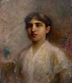 Antonio Pagnotta (1900-?) - Ritratto di giovane ragazza