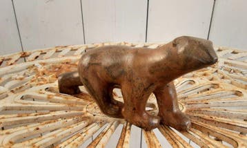 P. Chenet - Figuur - Beer - 16,5 cm - Brons