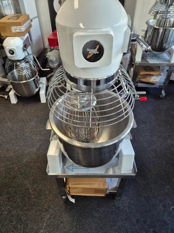 Online veiling Planeetmixer 20 L op rvs wagen NIEUW, Nieuw in verpakking, Bakkerij en Slagerij