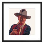 Andy Warhol - “John Wayne, 1986”. Gesigneerd in de plaat.