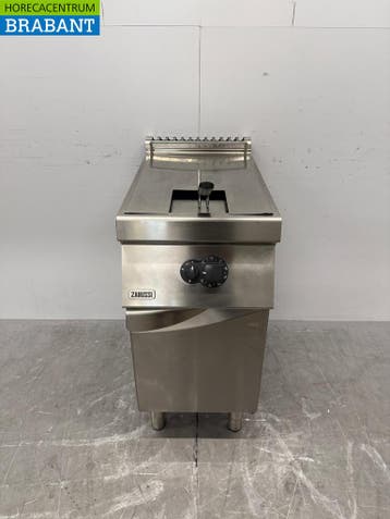 RVS Zanussi Friteuse 14 liter GAS Horeca, Zakelijke goederen, Horeca | Keukenapparatuur, Ophalen of Verzenden, Gebruikt