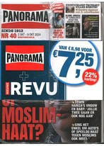 Pakket Panorama + Nieuwe Revu - 40 2024, Verzenden, Nieuw, Wetenschap en Natuur