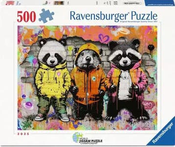 Furry Friends Puzzel (500 stukjes) | Ravensburger - Puzzels, Verzenden, Nieuw
