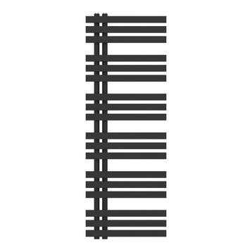 [neu.haus] Handdoekradiator Slidre 140x50x5,4 cm zwart, Doe-het-zelf en Verbouw, Verzenden, Nieuw