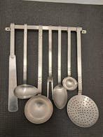Gero Zilmeta - Wandrek (8) - Roestvrij staal - Bestekset, Antiek en Kunst, Antiek | Meubels | Stoelen en Banken