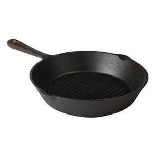 Gietijzeren pan geribbeld, Ophalen of Verzenden