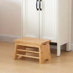 [en.casa] Opstapje Ryslinge 33x21,5x20 cm bamboe max 100 kg, Verzenden, Nieuw