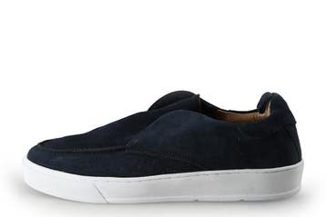 Manfield Loafers in maat 41 Blauw, Loafers, Manfield, Zo goed als nieuw, Verzenden