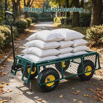 Robuuste Tuinwagen 900lbs / 408kg - Kantelbaar, Afneembare Z, Verzenden, Nieuw