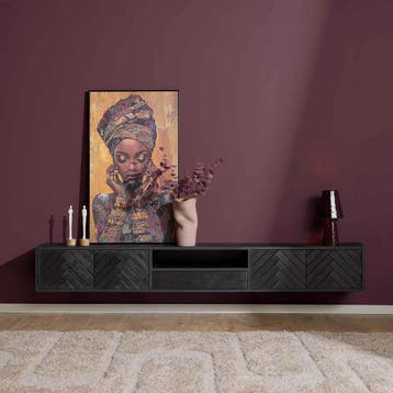 Zwevend tv meubel New York | 200 cm | Starfurn, Ophalen of Verzenden, Nieuw