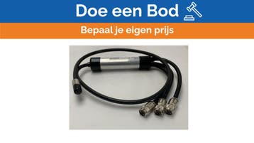 Bieden: Amphenol Coaxial Cable Splitters CPS3-160 145 - 175, Ophalen of Verzenden, Nieuw, Kabel of Apparatuur