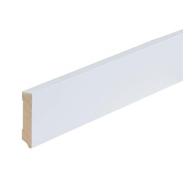 Co-Pro Gegronde Plint Amsterdam - Wit Gegrond - 70 x 15 mm, Ophalen of Verzenden, Nieuw