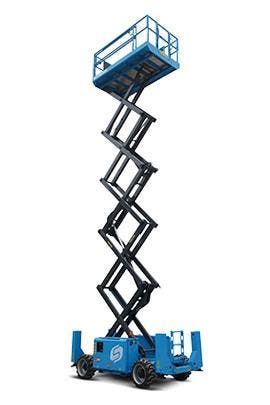 Te Huur / Te Koop / RT Schaar / Hoogwerker / Sinoboom 4389RE, Zakelijke goederen, Machines en Bouw | Liften, Steigers en Ladders