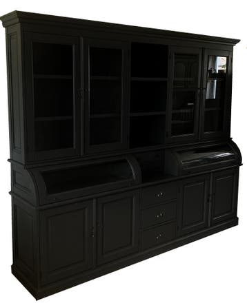 Buffetkast zwart – zwart Bastiaan 260cm, Ophalen of Verzenden, Nieuw