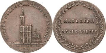 Brons medaille 1810 Napoleon, Befreiungsoorloge en ihre J..., Verzenden