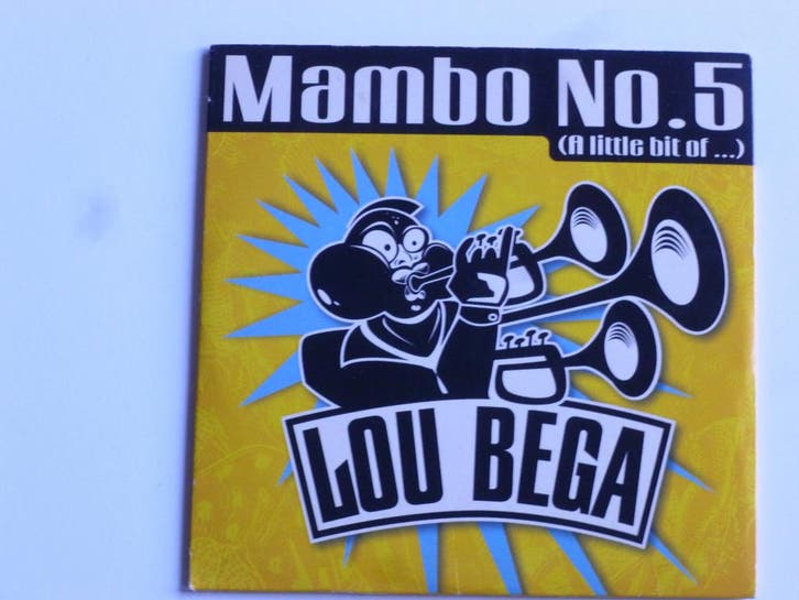 Lou Bega - Mambo no. 5 ( CD Single), Cd's en Dvd's, Cd Singles, Zo goed als nieuw, Ophalen of Verzenden