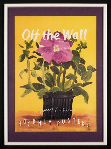 David Hockney (1937-2026) - Off The Wall · Signiert