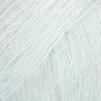 DROPS Kid-Silk Uni Colour - 59 ijskristal - Mohair Garen, Ophalen of Verzenden, Nieuw
