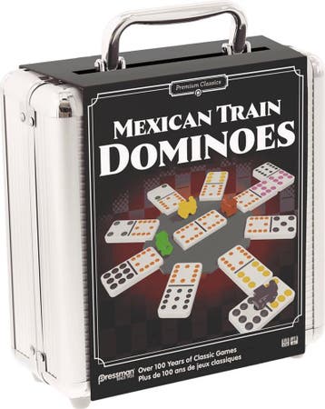 Mexican Train Dominos in Koffer | Goliath -, Verzenden, Nieuw