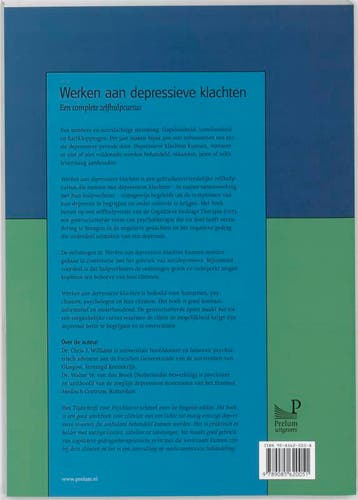 Werken aan depressieve klachten 9789085620051 C.J. Williams, Verzenden, Gelezen, C.J. Williams