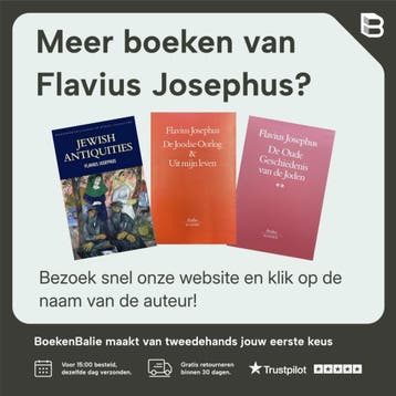 De oude geschiedenis van de joden (Antiquitates Judaicae) /, Boeken, Verzenden, Zo goed als nieuw, Flavius Josephus