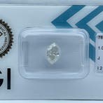 Zonder minimumprijs - 1 pcs Diamant (Natuurlijk) - 1.01 ct -, Nieuw