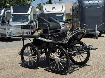Enkelspan / Tweespan / Recreatiewagen / Paard / 25 Inch, Gebruikt, Paard
