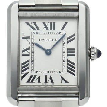 Cartier - Tank Solo SM Watch with current warranty card -, Nieuw