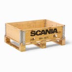 Gebruikte Opzetrand scharnierende constructie stapelbaar 4x, Ophalen of Verzenden